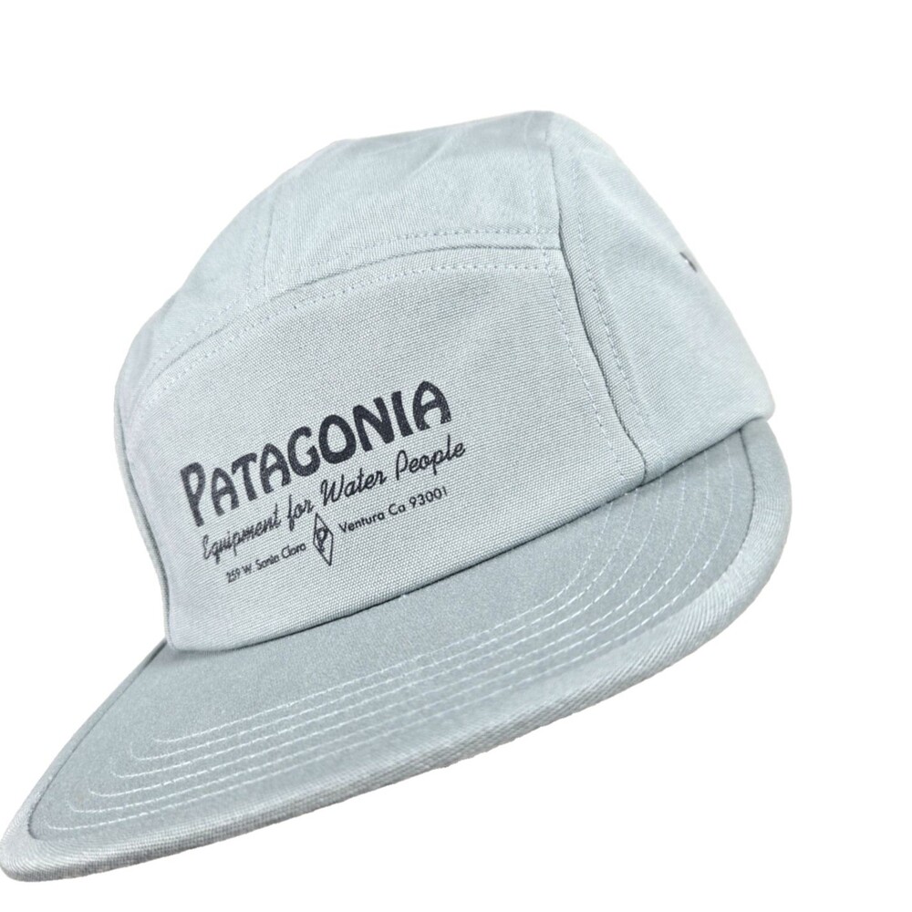 Patagonia Graphic Maclure Hat Cap Adjustable Thermal Blue New NWT
